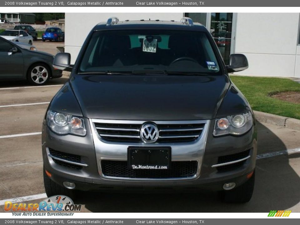 2008 Volkswagen Touareg 2 V8 Galapagos Metallic / Anthracite Photo #10