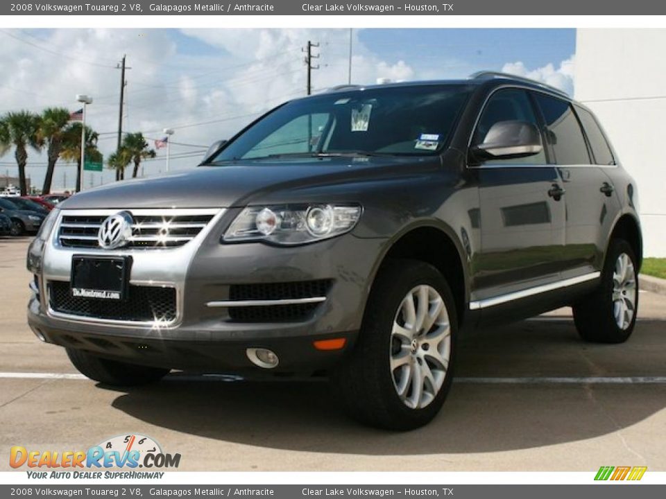 2008 Volkswagen Touareg 2 V8 Galapagos Metallic / Anthracite Photo #11