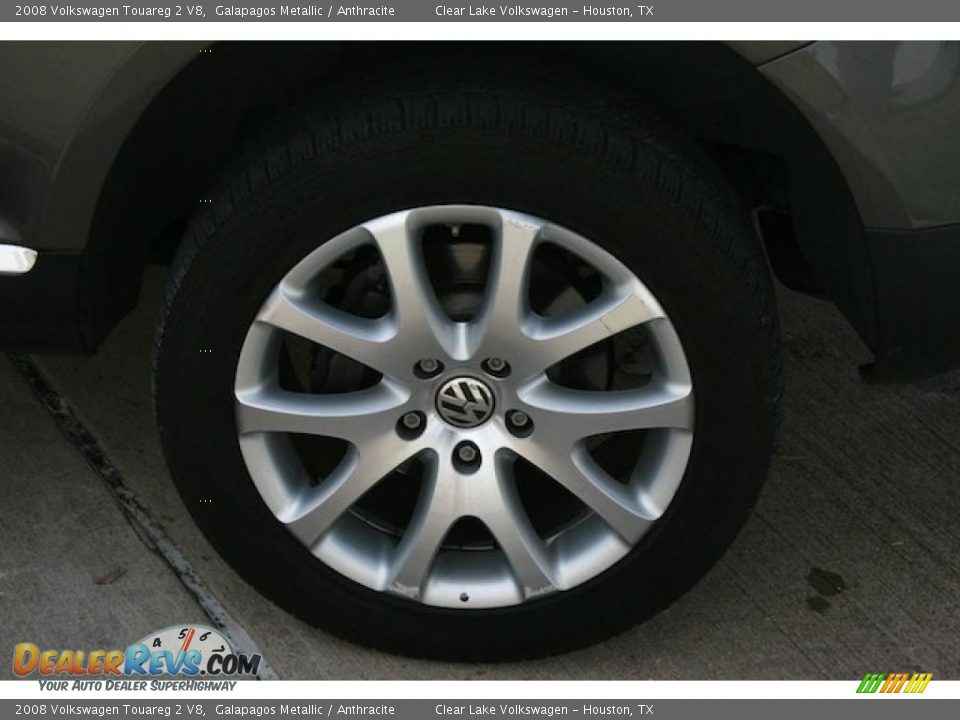 2008 Volkswagen Touareg 2 V8 Galapagos Metallic / Anthracite Photo #13