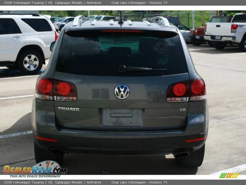 2008 Volkswagen Touareg 2 V8 Galapagos Metallic / Anthracite Photo #14