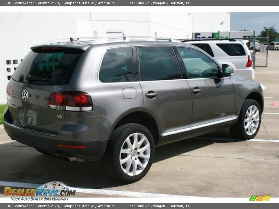 2008 Volkswagen Touareg 2 V8 Galapagos Metallic / Anthracite Photo #15