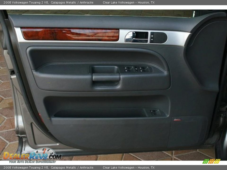 2008 Volkswagen Touareg 2 V8 Galapagos Metallic / Anthracite Photo #19