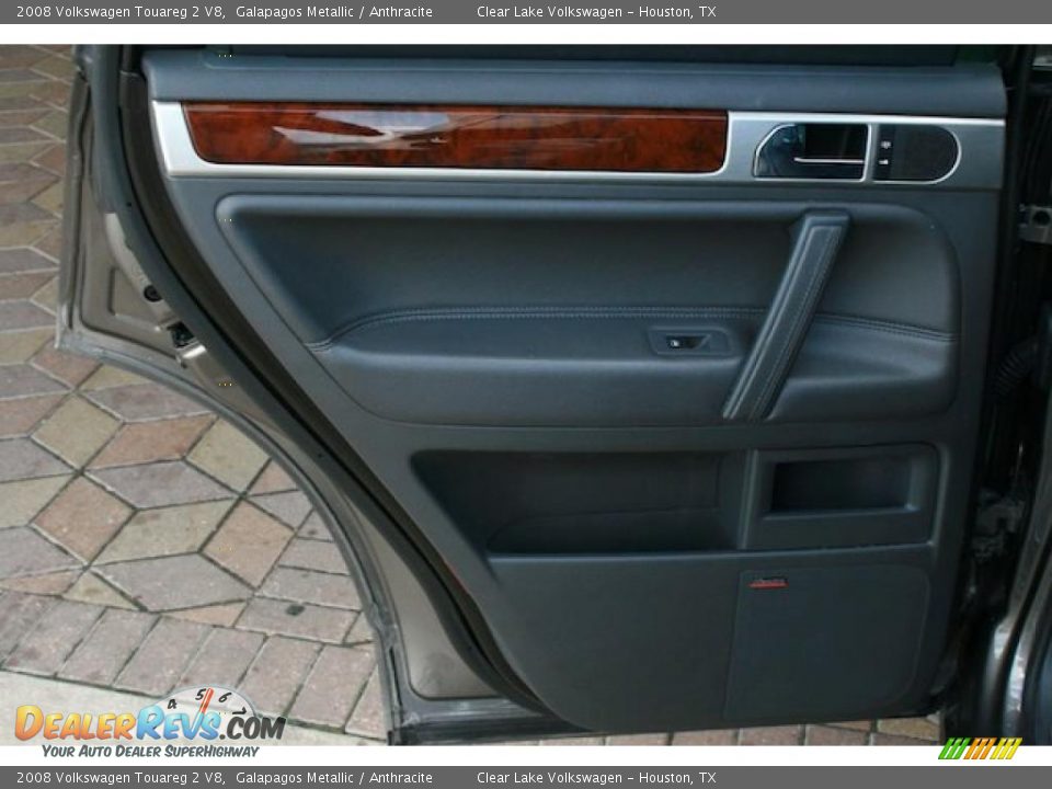 2008 Volkswagen Touareg 2 V8 Galapagos Metallic / Anthracite Photo #21