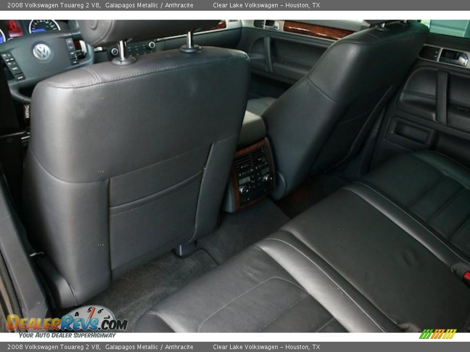 2008 Volkswagen Touareg 2 V8 Galapagos Metallic / Anthracite Photo #22