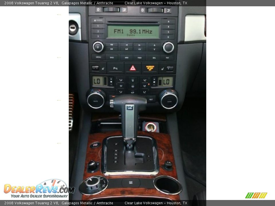 2008 Volkswagen Touareg 2 V8 Galapagos Metallic / Anthracite Photo #23