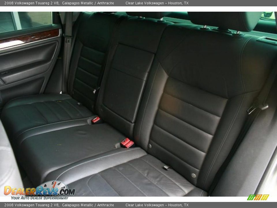 2008 Volkswagen Touareg 2 V8 Galapagos Metallic / Anthracite Photo #24