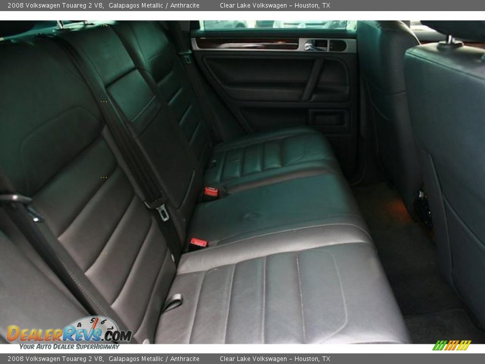 2008 Volkswagen Touareg 2 V8 Galapagos Metallic / Anthracite Photo #27