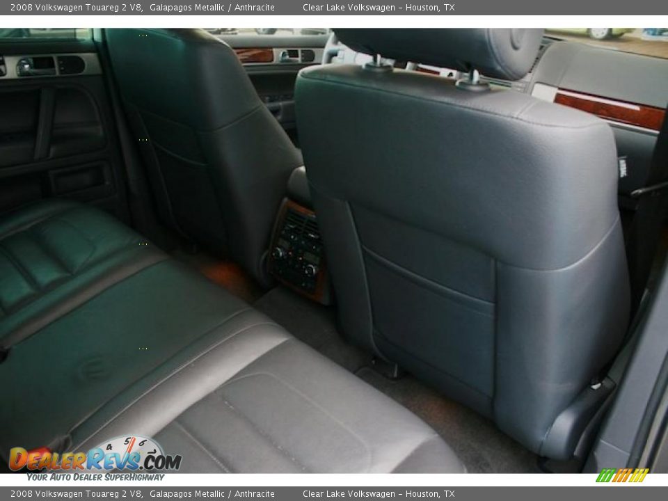 2008 Volkswagen Touareg 2 V8 Galapagos Metallic / Anthracite Photo #28