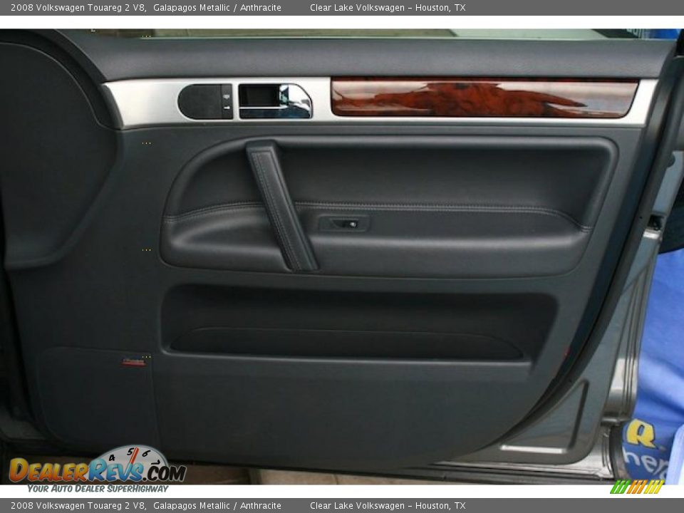 2008 Volkswagen Touareg 2 V8 Galapagos Metallic / Anthracite Photo #30
