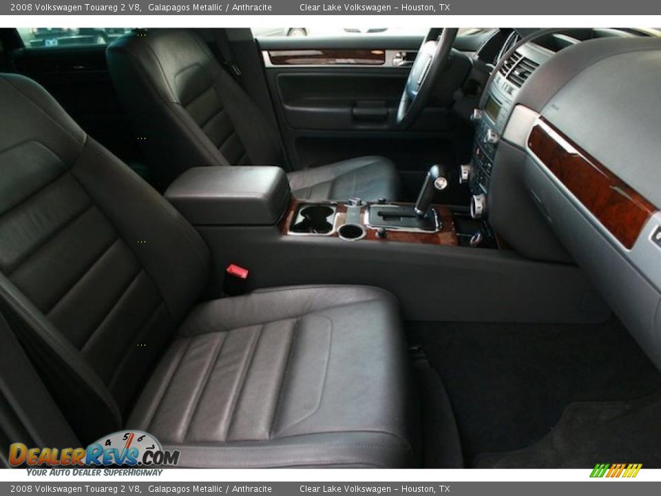 2008 Volkswagen Touareg 2 V8 Galapagos Metallic / Anthracite Photo #31