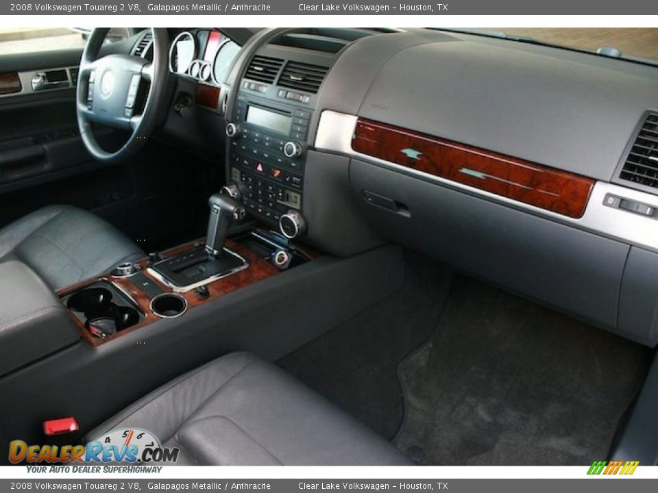 2008 Volkswagen Touareg 2 V8 Galapagos Metallic / Anthracite Photo #32