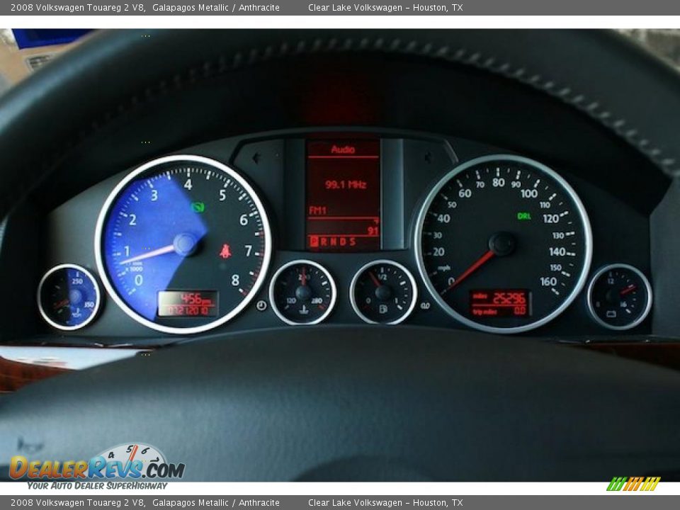 2008 Volkswagen Touareg 2 V8 Galapagos Metallic / Anthracite Photo #34