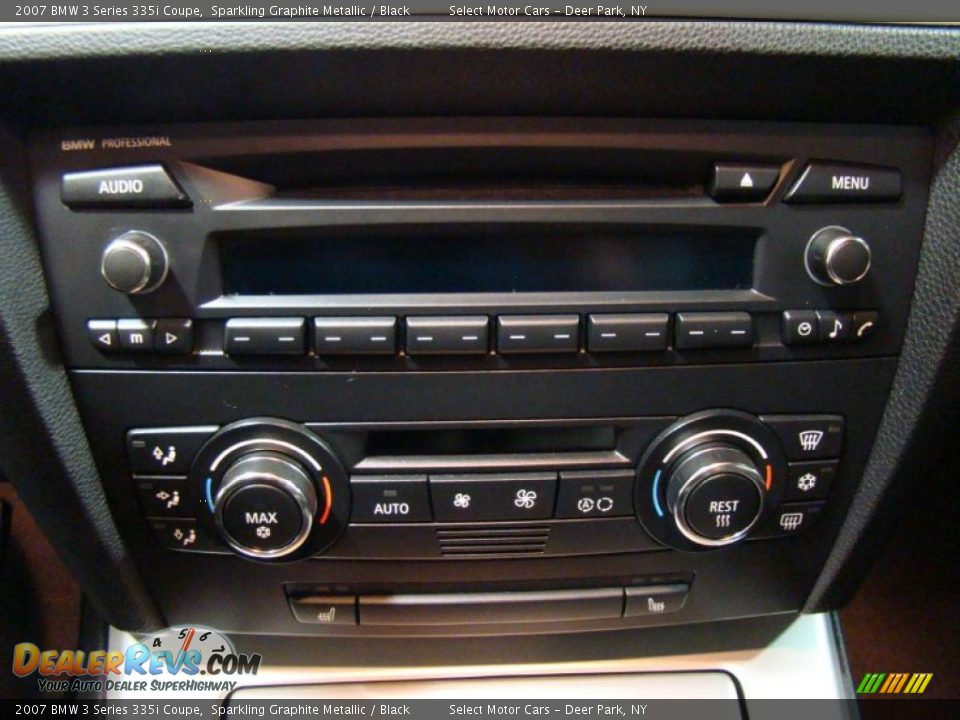 2007 BMW 3 Series 335i Coupe Sparkling Graphite Metallic / Black Photo #8