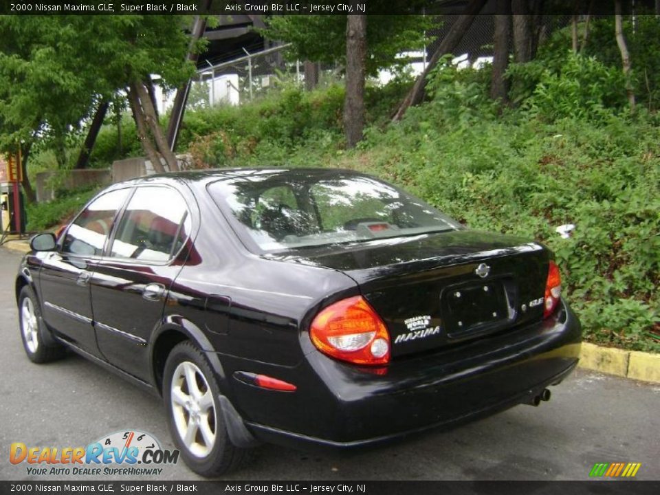 2000 Nissan maxima gle black #4