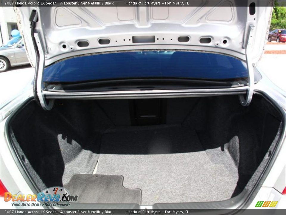 2007 Honda Accord LX Sedan Alabaster Silver Metallic / Black Photo #9