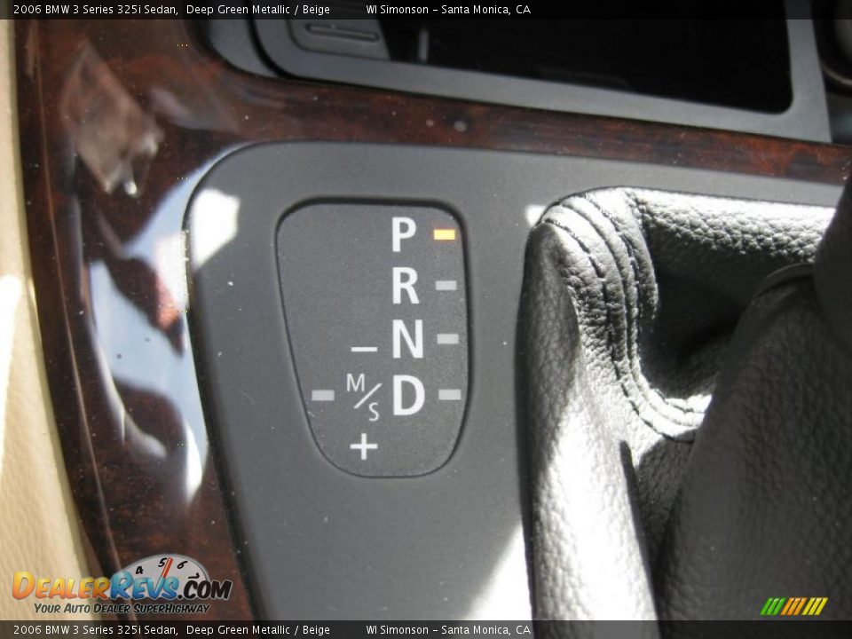 2006 BMW 3 Series 325i Sedan Deep Green Metallic / Beige Photo #14