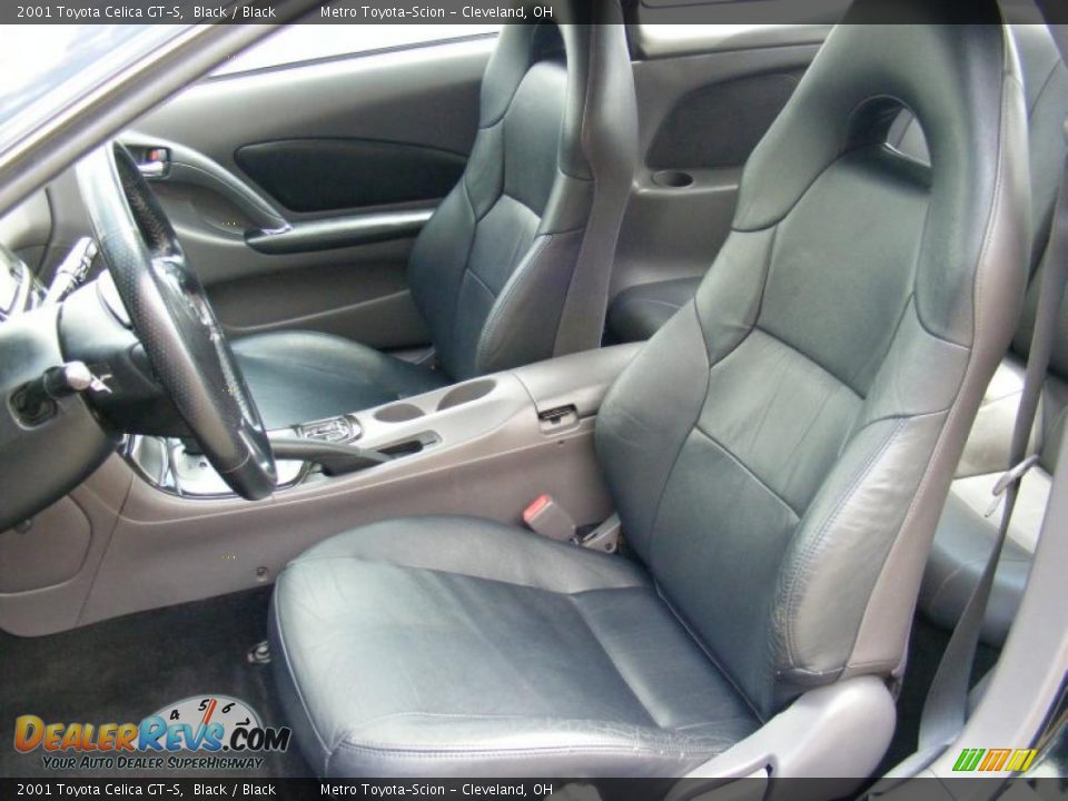 2001 Toyota Celica GT-S Black / Black Photo #9