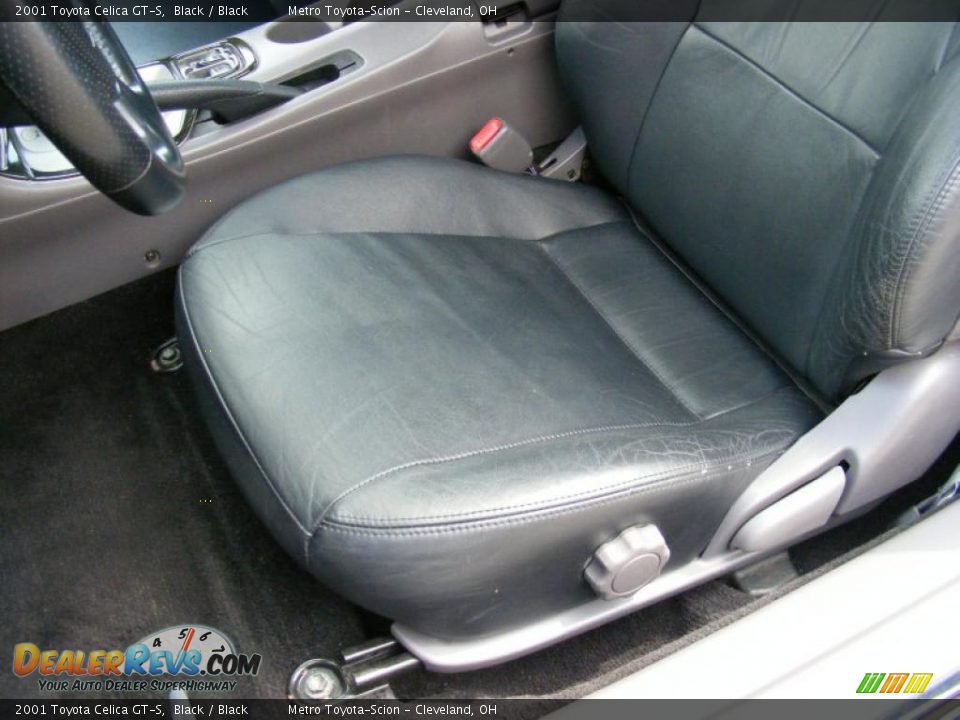 2001 Toyota Celica GT-S Black / Black Photo #10