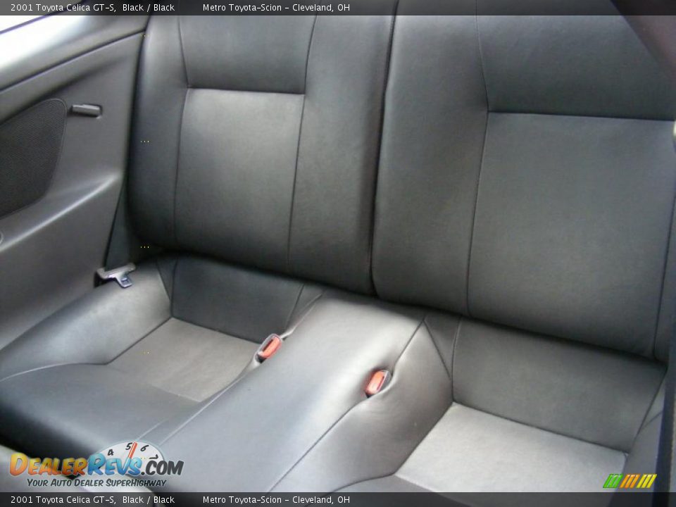 2001 Toyota Celica GT-S Black / Black Photo #11