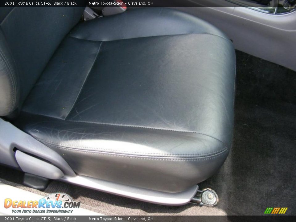 2001 Toyota Celica GT-S Black / Black Photo #14