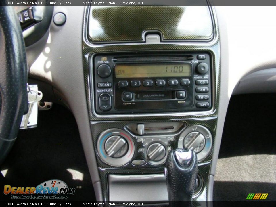 2001 Toyota Celica GT-S Black / Black Photo #19