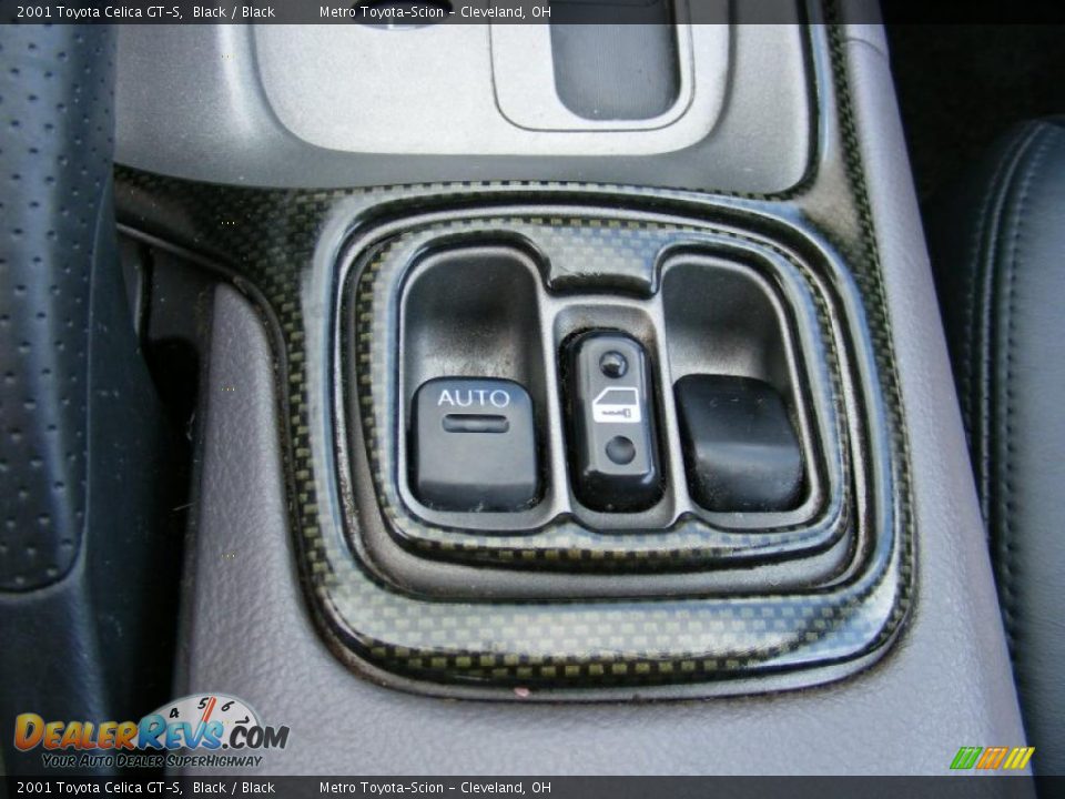 2001 Toyota Celica GT-S Black / Black Photo #22