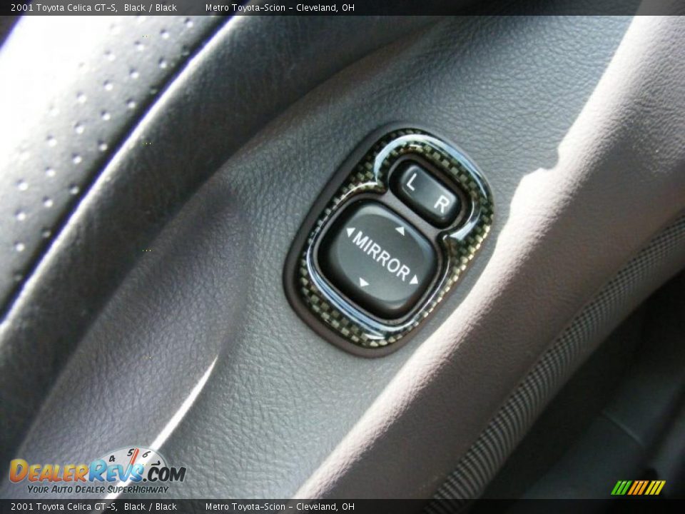 2001 Toyota Celica GT-S Black / Black Photo #23