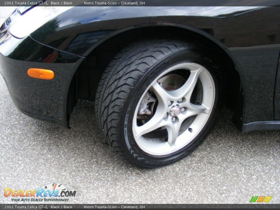 2001 Toyota Celica GT-S Black / Black Photo #27