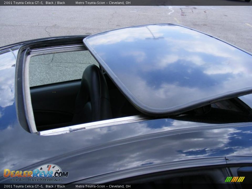 2001 Toyota Celica GT-S Black / Black Photo #29