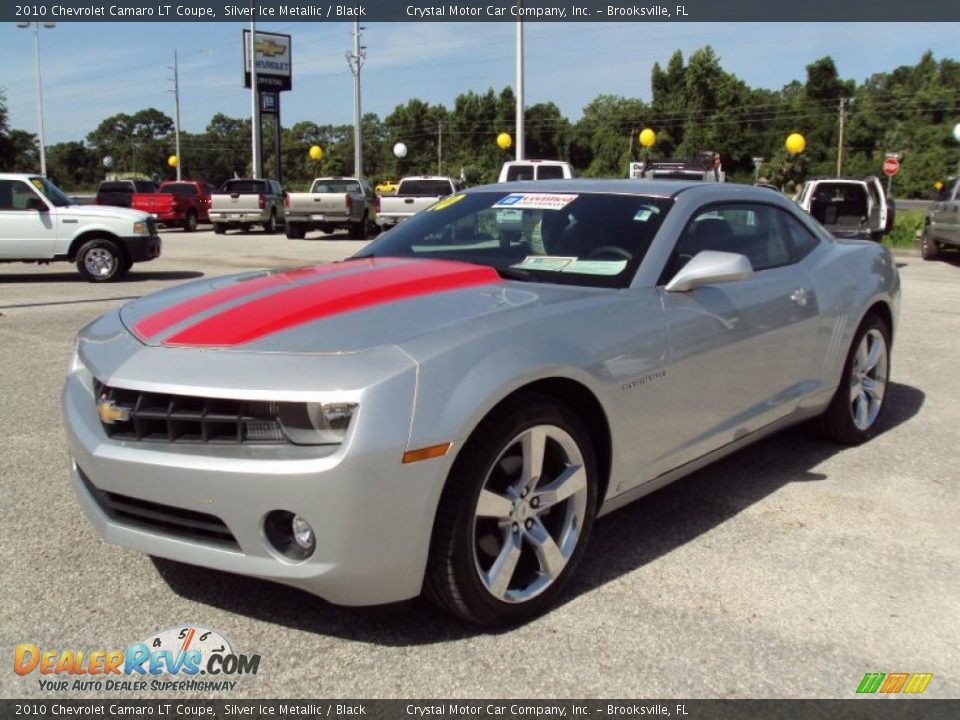 2010 Chevrolet Camaro LT Coupe Silver Ice Metallic / Black Photo #1