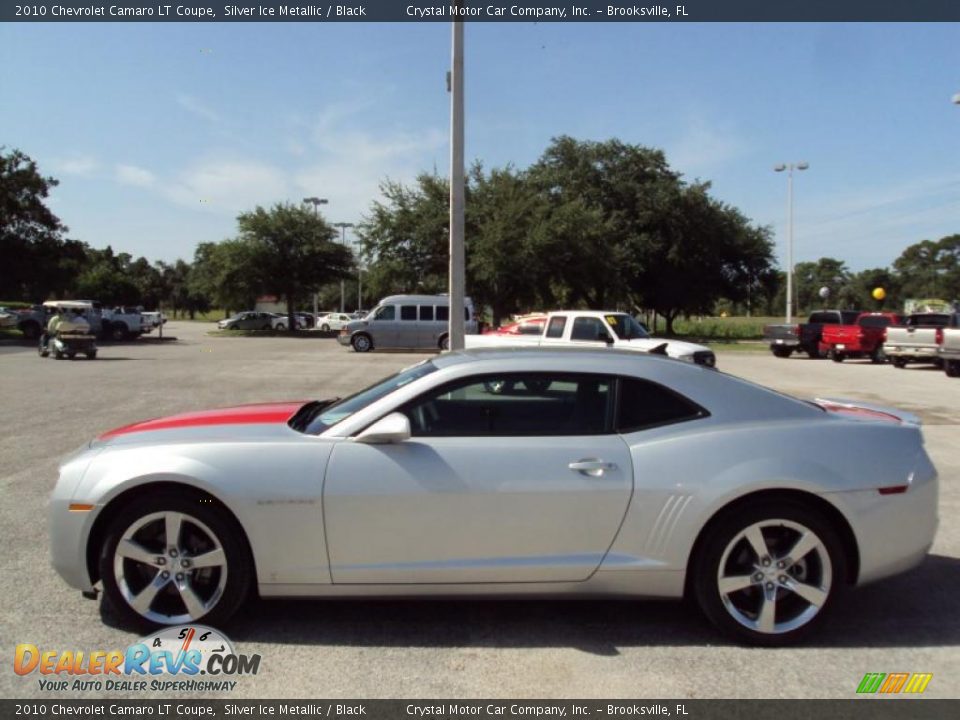 2010 Chevrolet Camaro LT Coupe Silver Ice Metallic / Black Photo #2