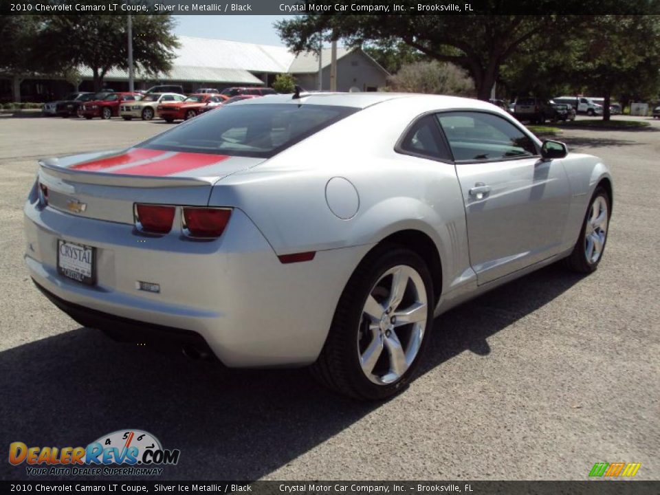 2010 Chevrolet Camaro LT Coupe Silver Ice Metallic / Black Photo #8