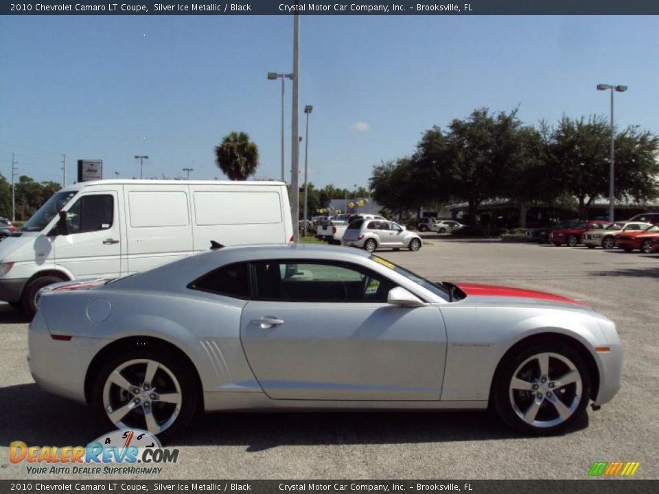 2010 Chevrolet Camaro LT Coupe Silver Ice Metallic / Black Photo #9
