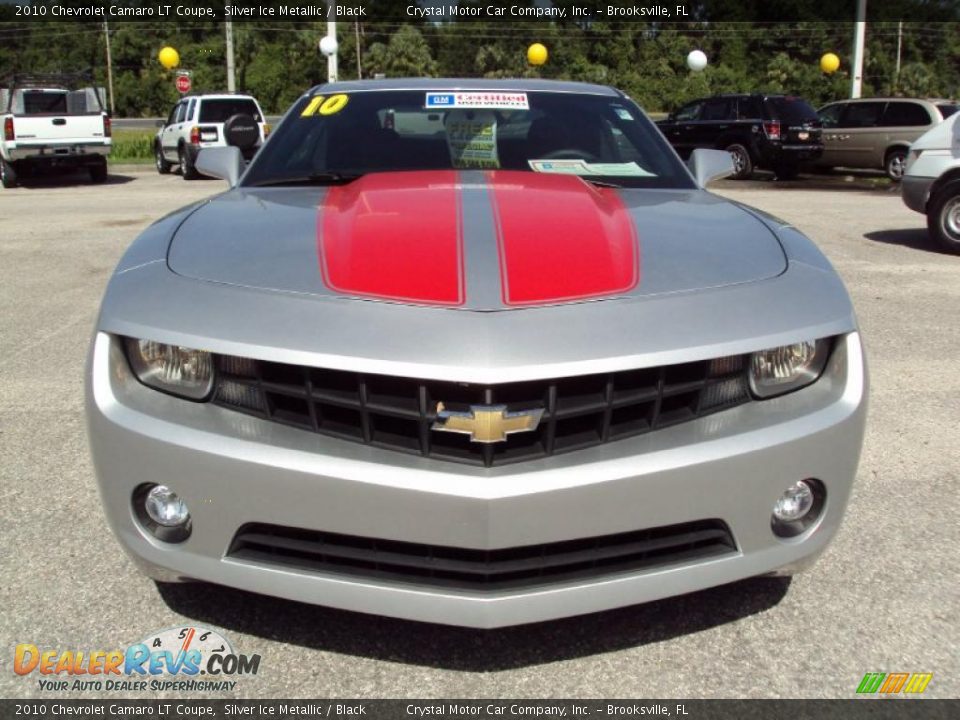 2010 Chevrolet Camaro LT Coupe Silver Ice Metallic / Black Photo #12