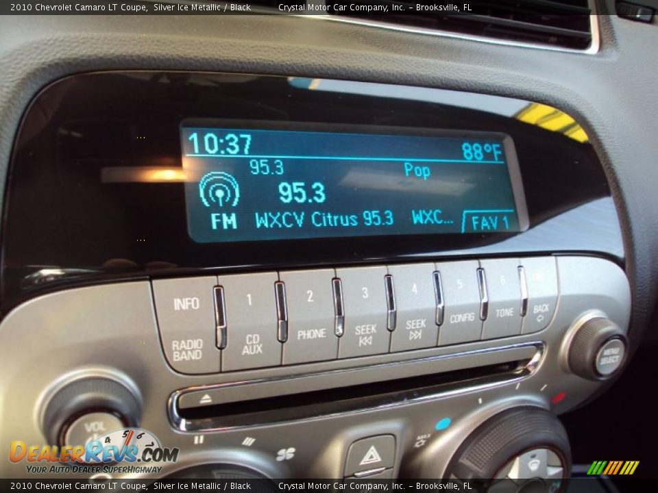 2010 Chevrolet Camaro LT Coupe Silver Ice Metallic / Black Photo #18