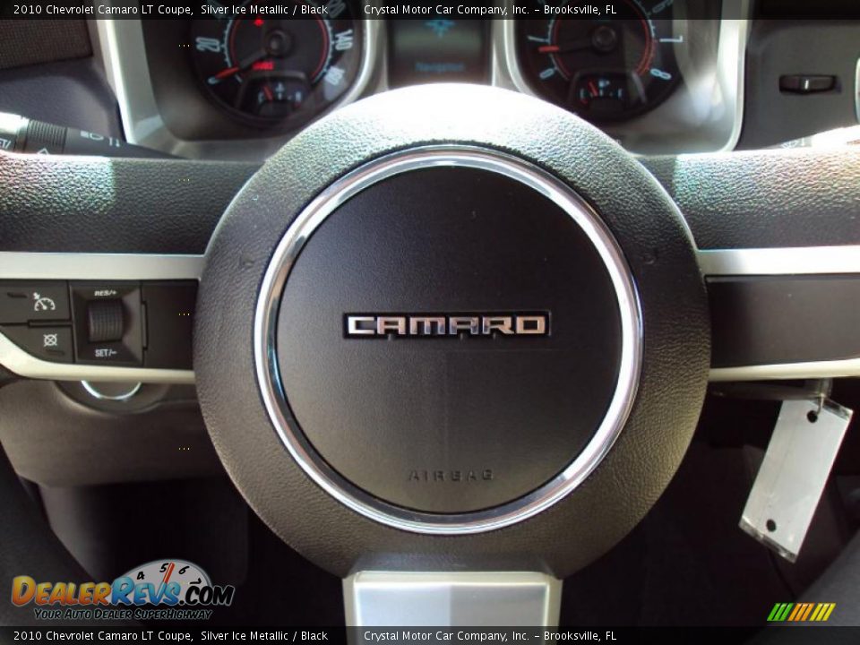 2010 Chevrolet Camaro LT Coupe Silver Ice Metallic / Black Photo #20