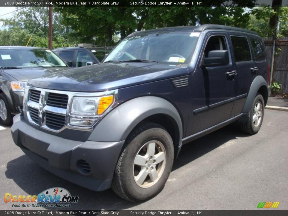 2008 Dodge Nitro SXT 4x4 Modern Blue Pearl / Dark Slate Gray Photo #1