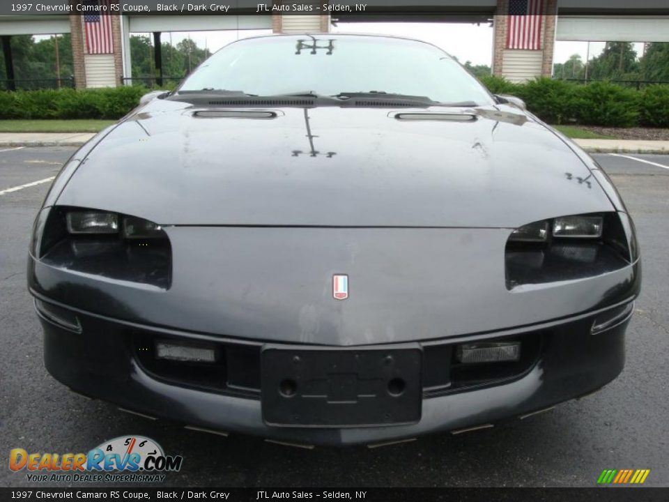 1997 Chevrolet Camaro RS Coupe Black / Dark Grey Photo #2
