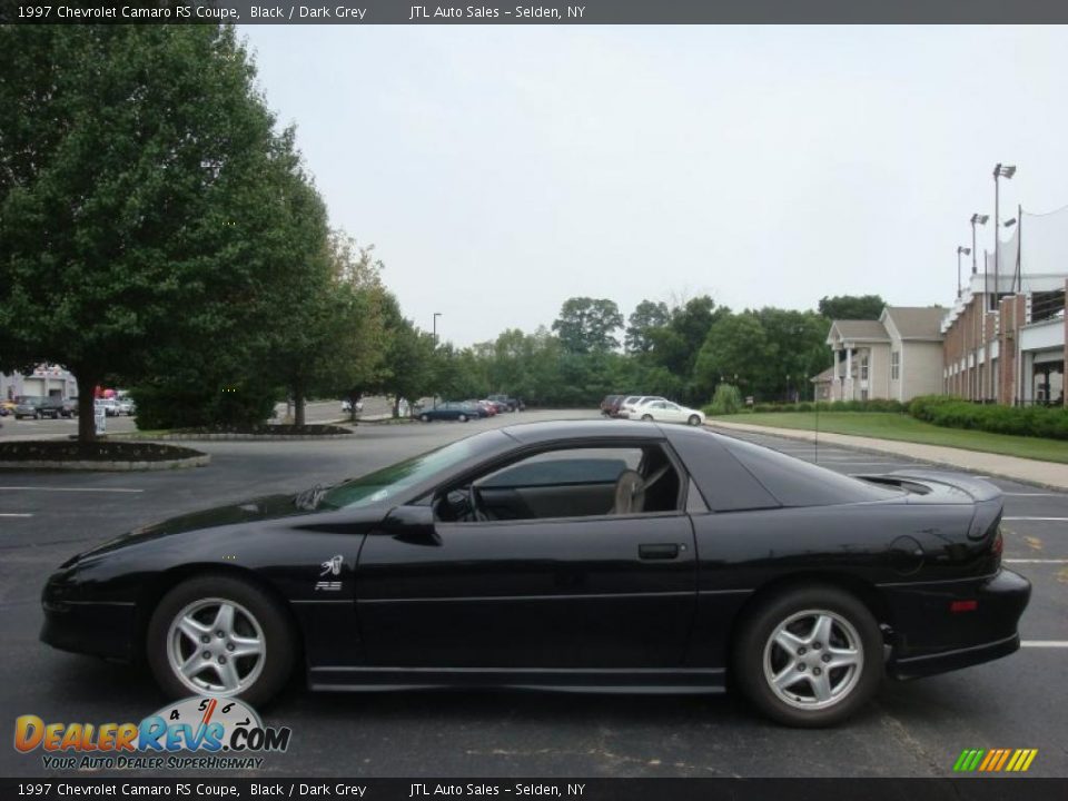 1997 Chevrolet Camaro RS Coupe Black / Dark Grey Photo #3