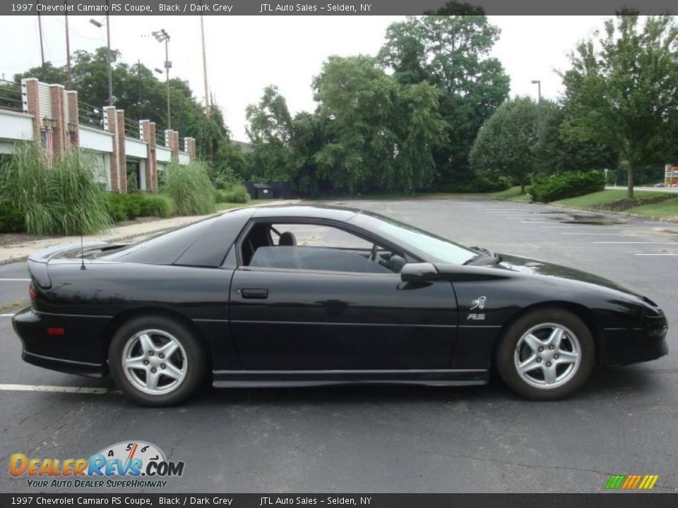 1997 Chevrolet Camaro RS Coupe Black / Dark Grey Photo #7