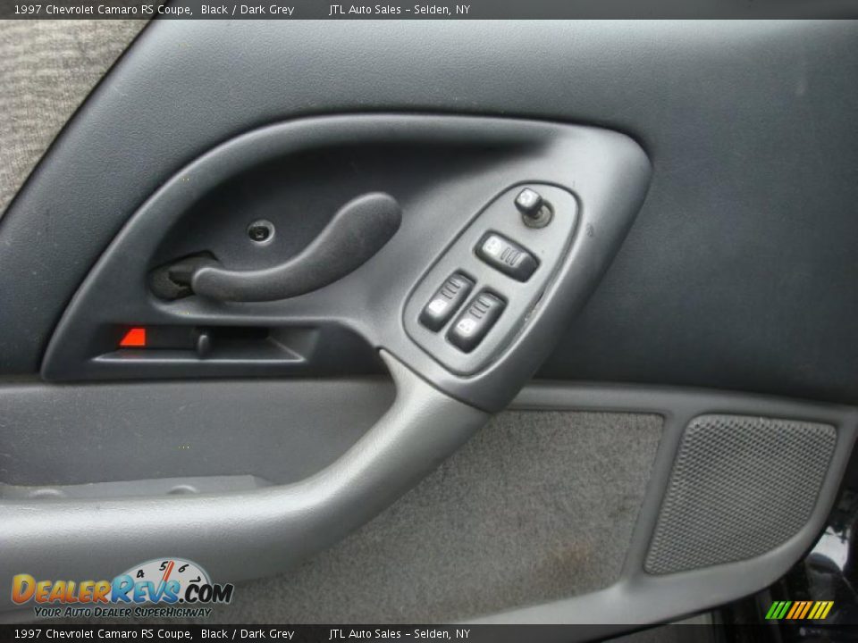1997 Chevrolet Camaro RS Coupe Black / Dark Grey Photo #9