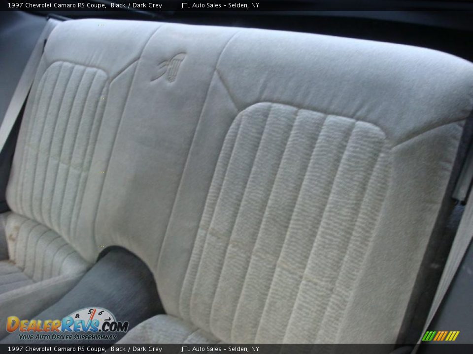 1997 Chevrolet Camaro RS Coupe Black / Dark Grey Photo #14