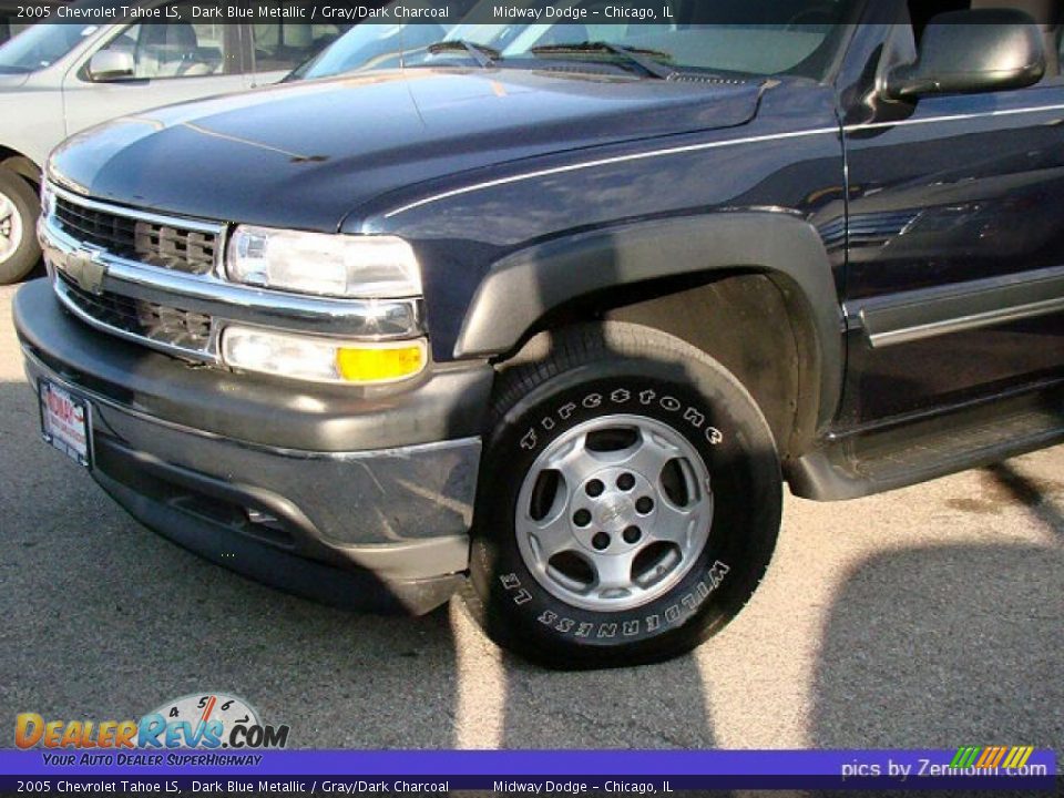 2005 Chevrolet Tahoe LS Dark Blue Metallic / Gray/Dark Charcoal Photo #6