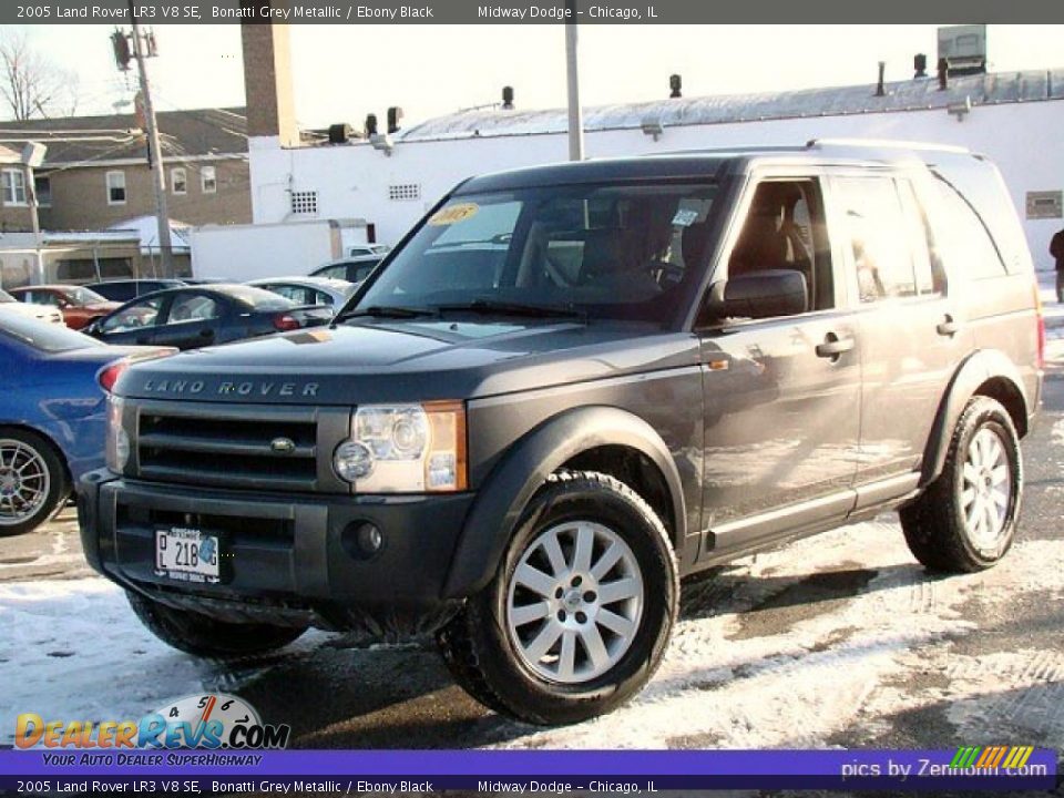 2005 Land Rover LR3 V8 SE Bonatti Grey Metallic / Ebony Black Photo #1
