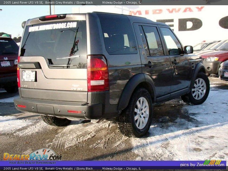 2005 Land Rover LR3 V8 SE Bonatti Grey Metallic / Ebony Black Photo #2