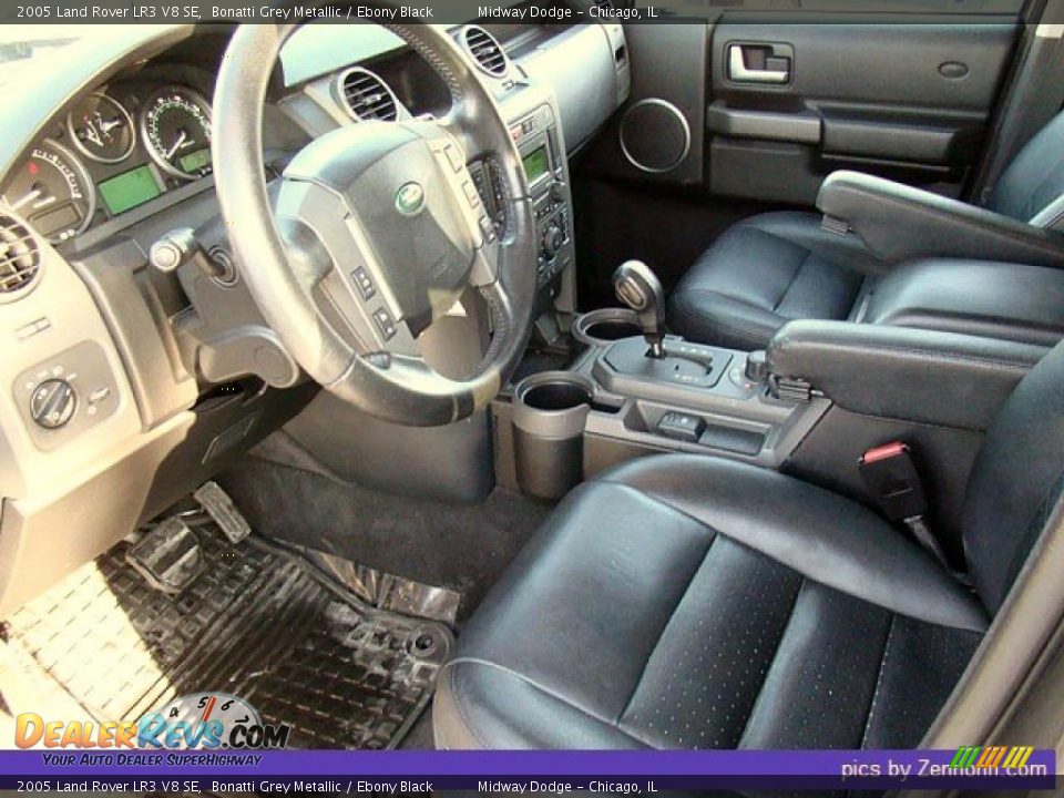 2005 Land Rover LR3 V8 SE Bonatti Grey Metallic / Ebony Black Photo #4