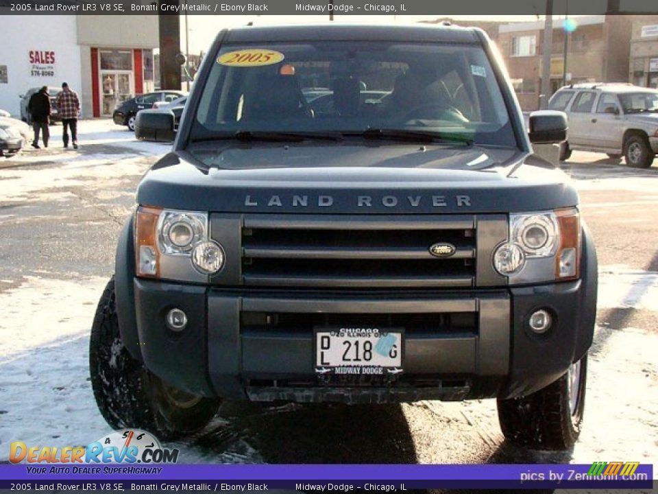 2005 Land Rover LR3 V8 SE Bonatti Grey Metallic / Ebony Black Photo #8
