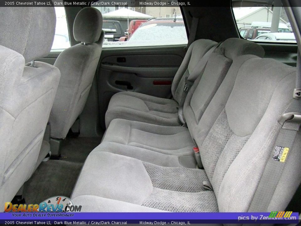 2005 Chevrolet Tahoe LS Dark Blue Metallic / Gray/Dark Charcoal Photo #5