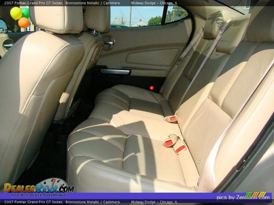 2007 Pontiac Grand Prix GT Sedan Bronzestone Metallic / Cashmere Photo #4