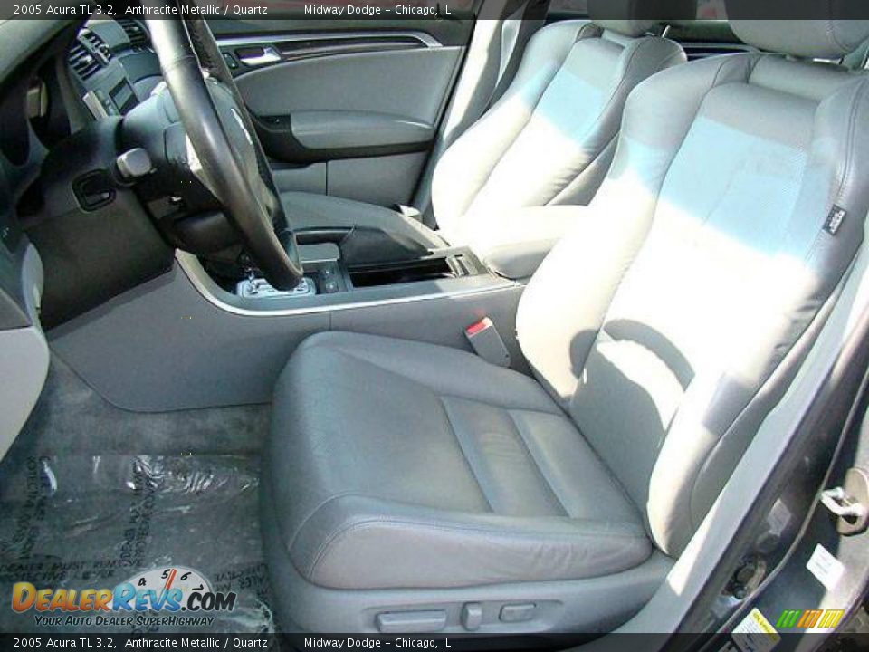 2005 Acura TL 3.2 Anthracite Metallic / Quartz Photo #3